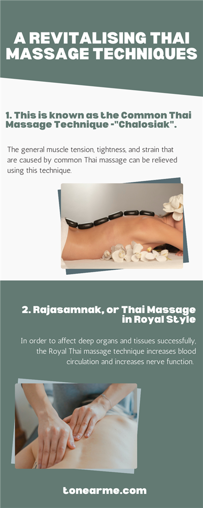 A Revitalising Thai Massage Techniques